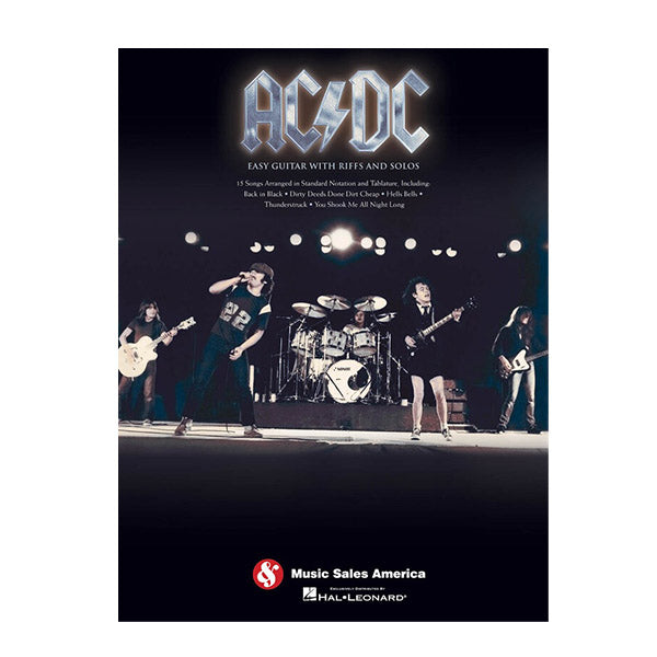 AC/DC Easy Guitar with Riffs and Solos