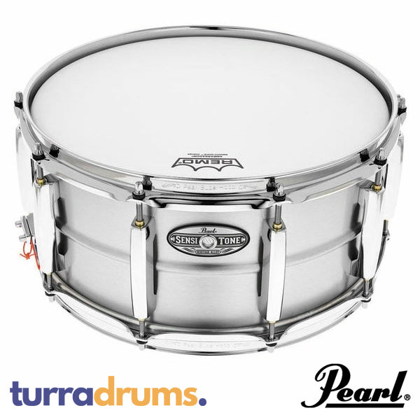 Pearl Sensitone Heritage Alloy 14 x 6.5 Aluminium Snare Drum (STH1465AL)