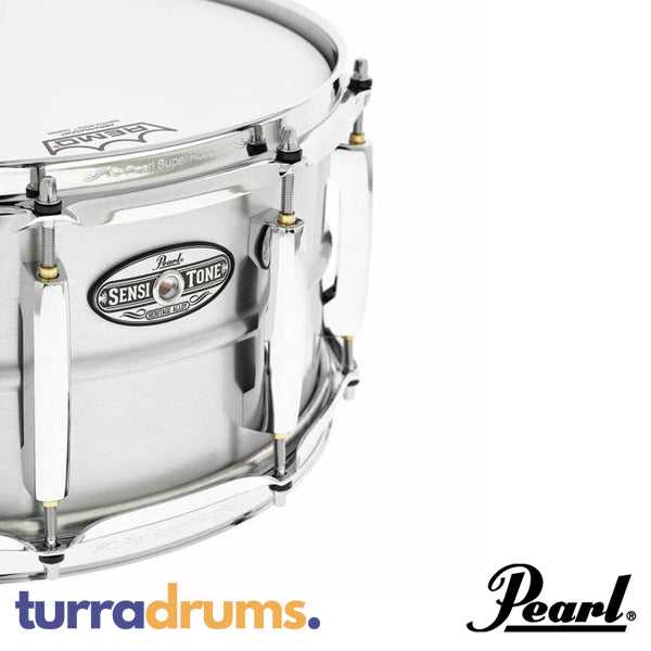 Pearl Sensitone Heritage Alloy 14 x 6.5 Aluminium Snare Drum (STH1465AL)