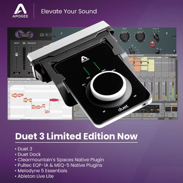 Apogee Duet 3 Limited Edition Bundle w/ Dock