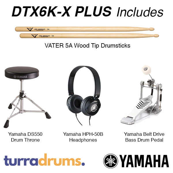 Yamaha DTX6K-X PLUS Electronic Drum Kit