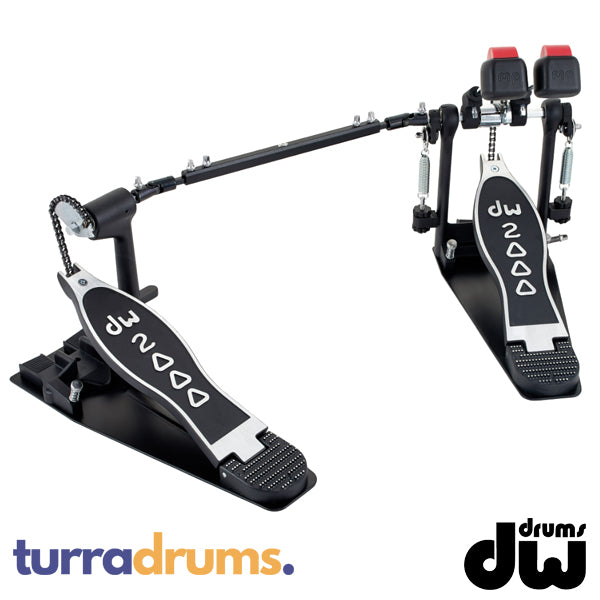 DW 2000 Series Chain Drive Double Bass Drum Pedal (DWCP2002)