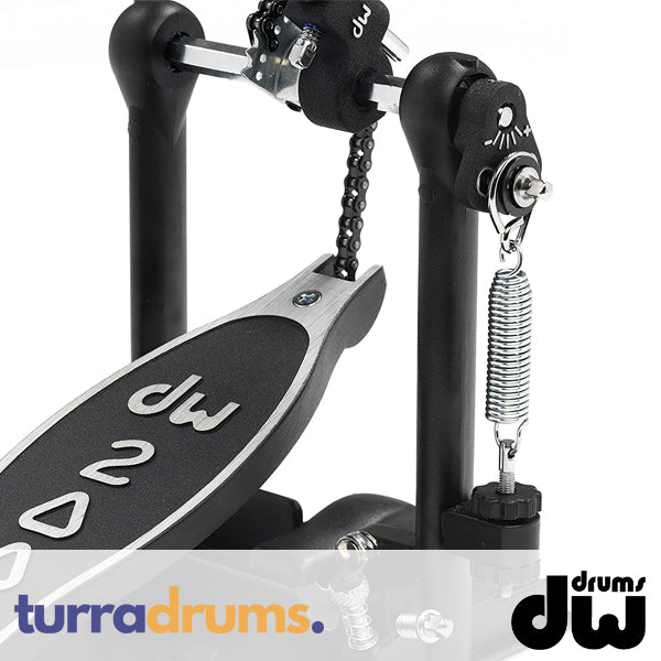 DW 2000 Series Chain Drive Double Bass Drum Pedal (DWCP2002)