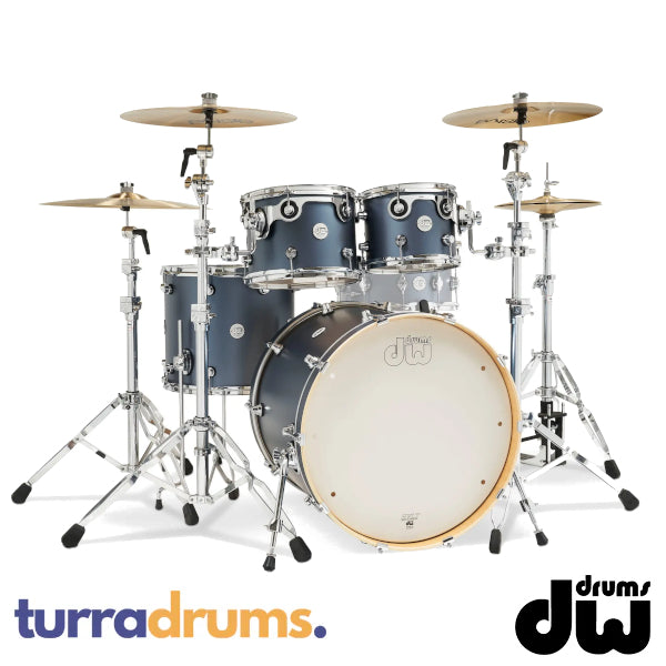 DW Design Series 4-Piece Kit - Blue Slate