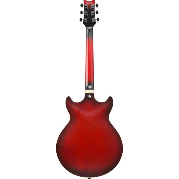 Ibanez AM53 SRF - Sunburst Red Flat