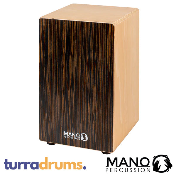 Mano Percussion MP985E Cajon - Ebony Veneer