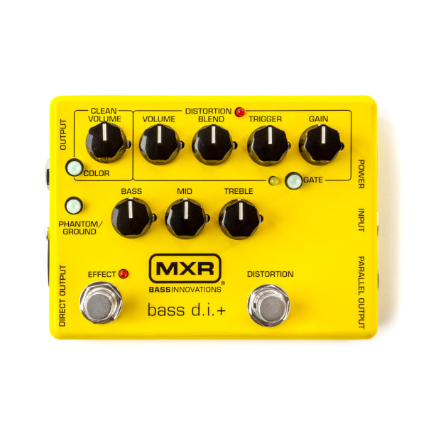 MXR Bass D.I.+ Special Edition Yellow