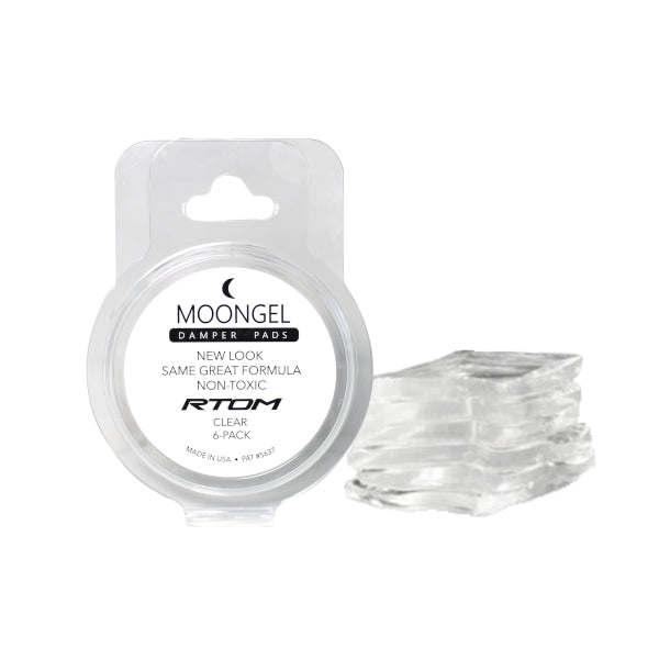 Moongel Drum Damper Pads - Clear