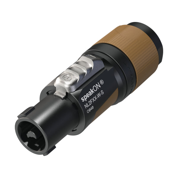 Neutrik NL2FXX-W-S 2-Pin Speakon Connector