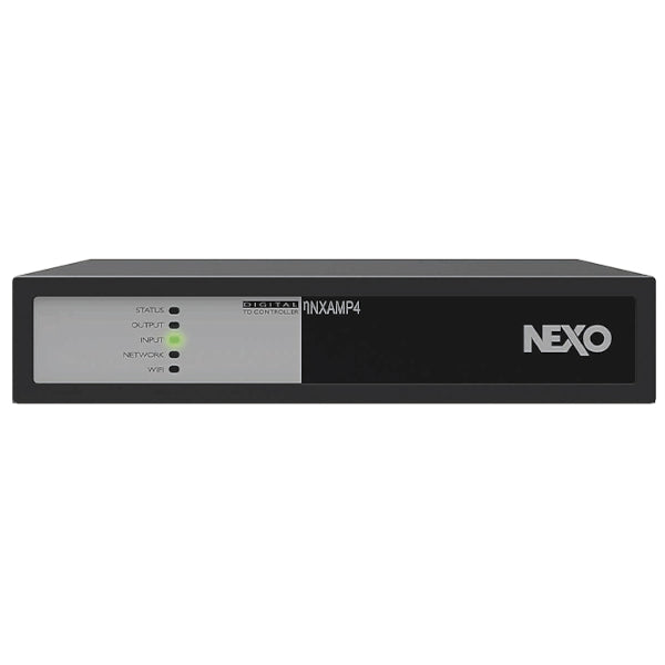 Nexo NanoNXAMP4-D Power Amplifier and Controller w/ Dante