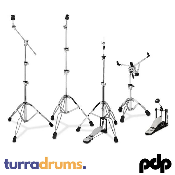 PDP 800 Series 5-Piece Hardware Pack with Bass Drum Pedal (PDHW815)