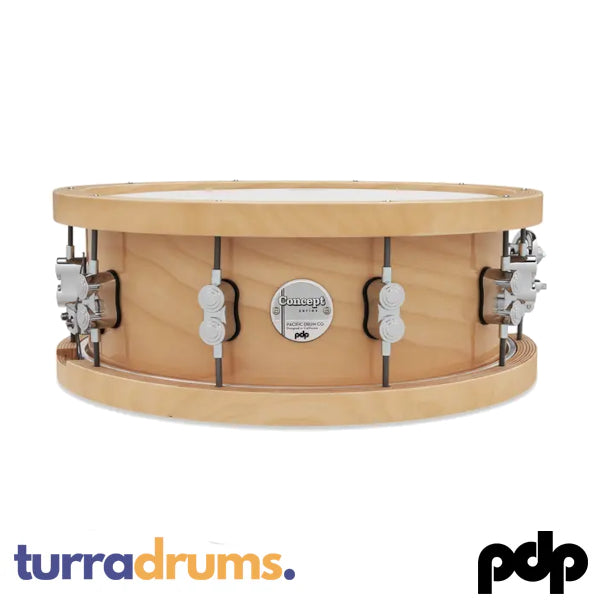 PDP Concept 20-Ply Maple Snare 14" x 5.5" (PDSN5514NAWH)