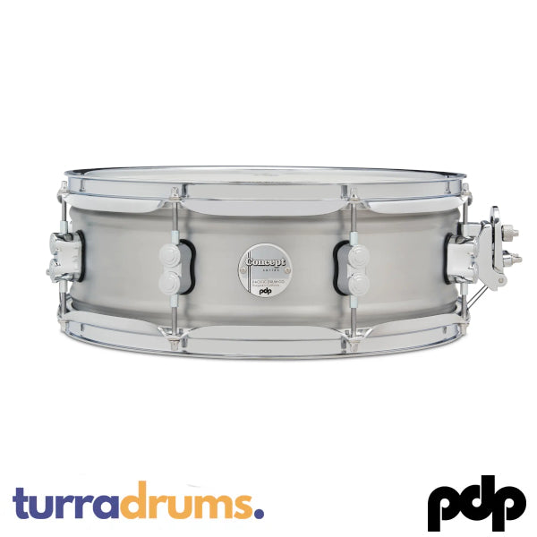 PDP Concept Brushed Aluminium Snare 14" x 5" (PDSN0514NBAC)