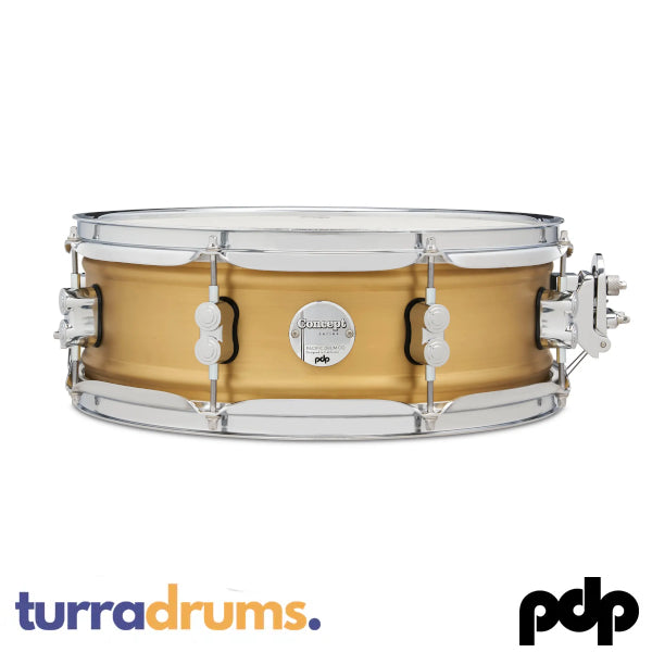 PDP Concept Brushed Brass Snare 14" x 5" (PDSN0514NBBC)