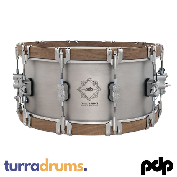 PDP Concept Select Aluminium Snare 14" x 6.5" (PDSN6514CSAL)