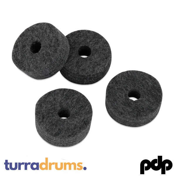 PDP Cymbal Felts, Short (4-Pack)