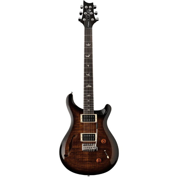 PRS SE Custom 22 Semi-Hollow - Black Gold Burst