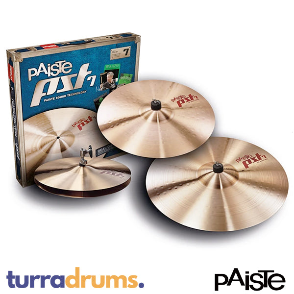 Paiste PST7 Rock Heavyweight Cymbal Pack 14/16/20 (M00001125)