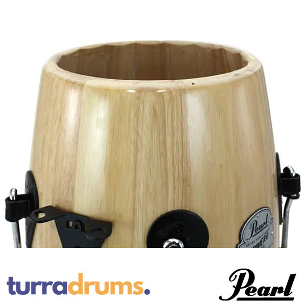 Pearl Primero 10" & 11" Wood Conga Set with Basket Stands (PWC-201SN-511)