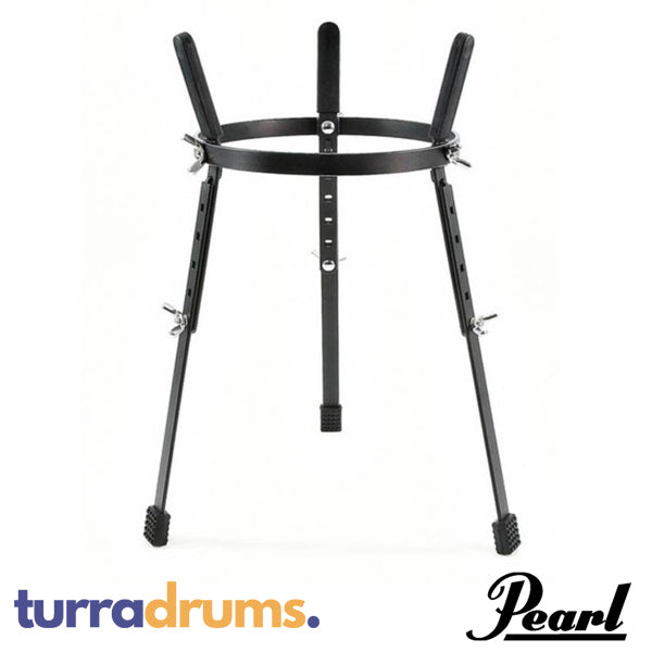 Pearl Primero 10" & 11" Wood Conga Set with Basket Stands (PWC-201SN-511)