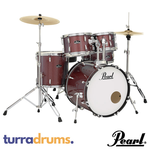 Pearl Roadshow Fusion 20 Complete Drum Kit Package