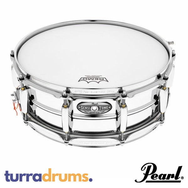 Pearl Sensitone Heritage Alloy 14 x 5 Beaded Steel Snare Drum (STH1450S)