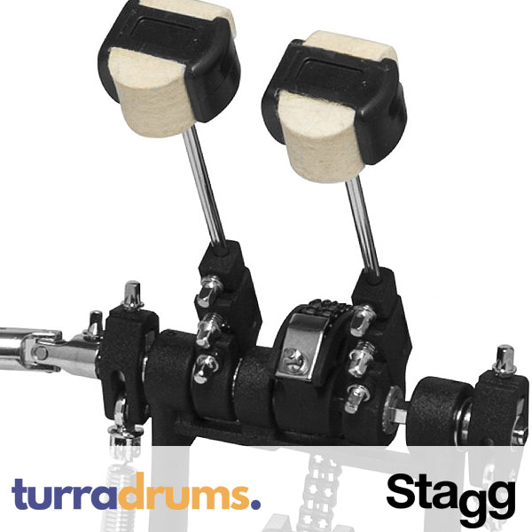 Stagg Chain Drive Double Bass Drum Pedal (PPD-52)