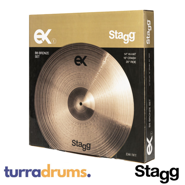 Stagg EXK Cymbal Pack 14/16/20