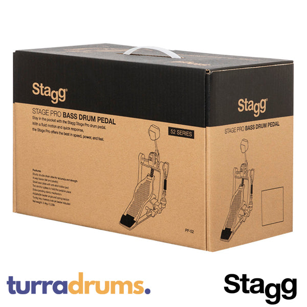 Stagg Chain Drive Single Bass Drum Pedal (PP-52)