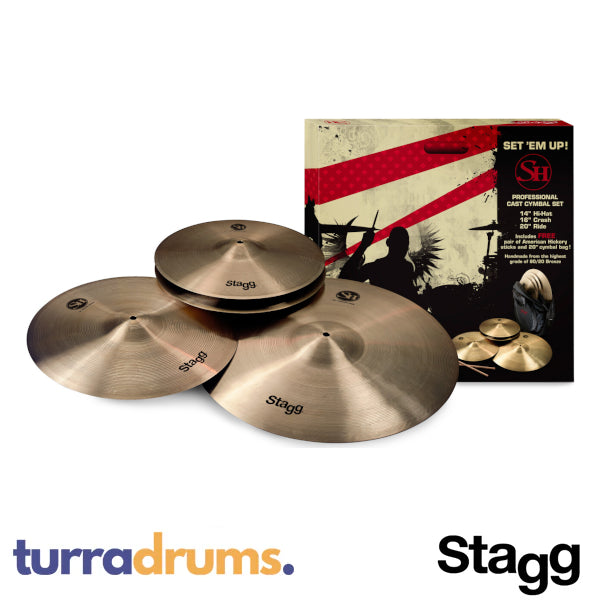 Stagg SH Cymbal Pack 14/16/20