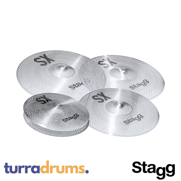 Stagg SXM Silent Cymbal Pack 14/16/18/20