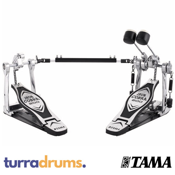 Tama Iron Cobra 200 Chain Drive Double Bass Drum Pedal (HP200PTW)