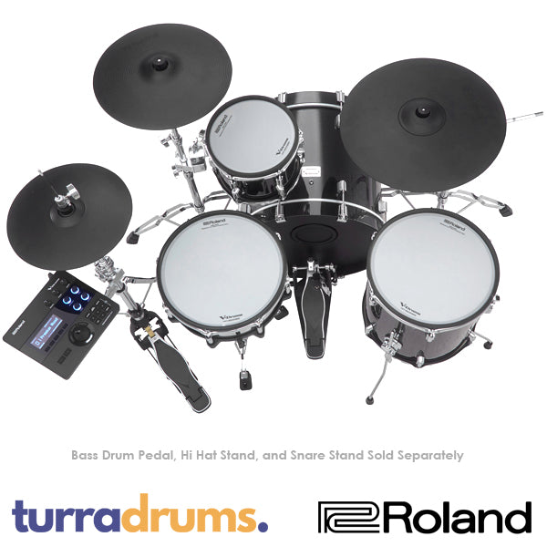 Roland VAD504 Electronic Drum Kit with Mesh Heads (VAD504S) (Display Model)