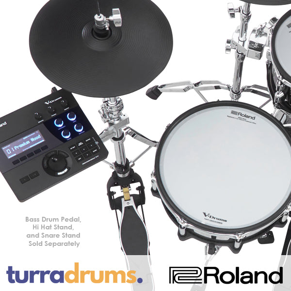 Roland VAD504 Electronic Drum Kit with Mesh Heads (VAD504S) (Display Model)