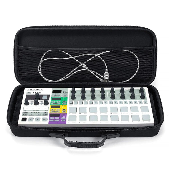 Analog Cases PULSE Case for Arturia Beatstep Pro open with contents