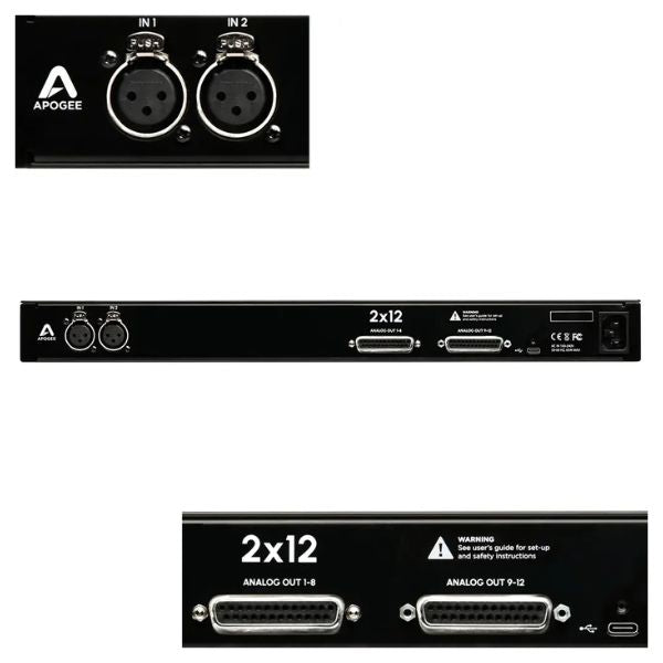 Apogee Symphony Studio 2x12 (Ports)