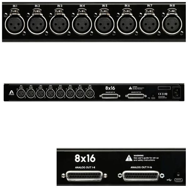 Apogee Symphony Studio 8x16 (Ports)