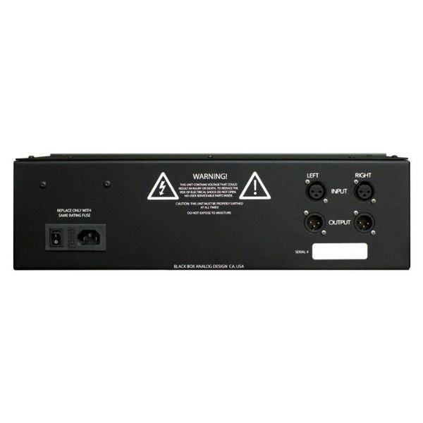 Black Box Analog Design HG-2 (Back)