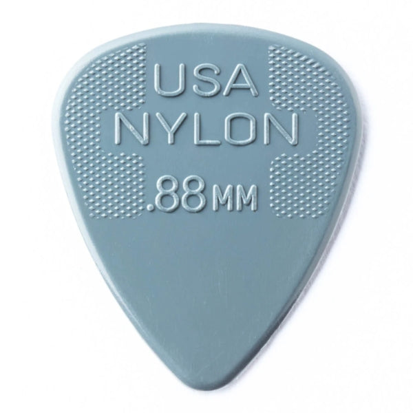 Jim Dunlop Nylon Standard Guitar Picks 0.88mm Bulk 72 Pack front