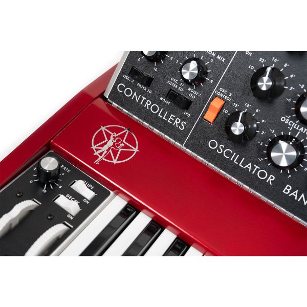 Moog Minimoog Model D Geddy Lee - Geddy Lee Badge