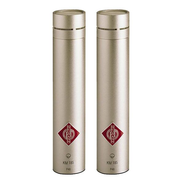 Neumann KM185 Stereo Pair (Nickel)