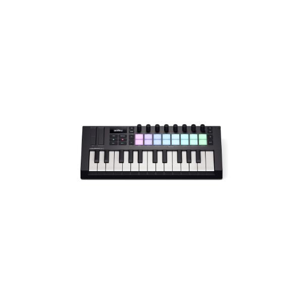 Novation LaunchKey 25 Mini MK4 (Front Angle)