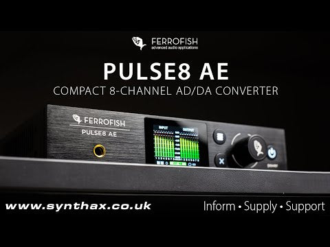 Ferrofish Pulse8 AE (Video)