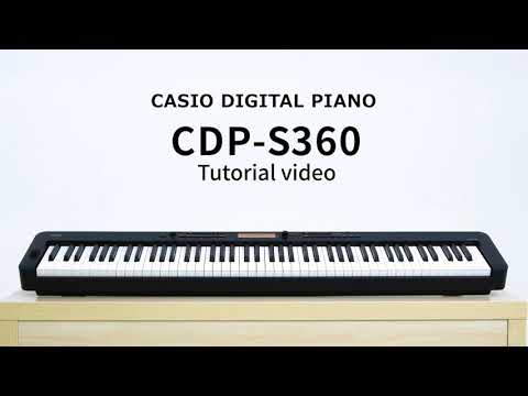 Casio CDP-S360 - Black video