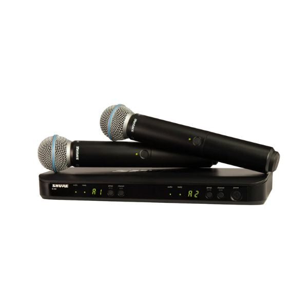 Shure BLX288-B58 Dual Channel Handheld Wireless System