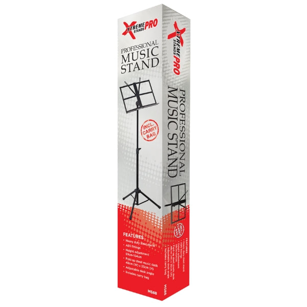 Xtreme Pro MS88 Heavy Duty Music Stand boxed