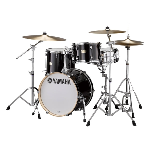 Yamaha Stage Custom Bop Kit with Crosstown Hardware - Raven Black