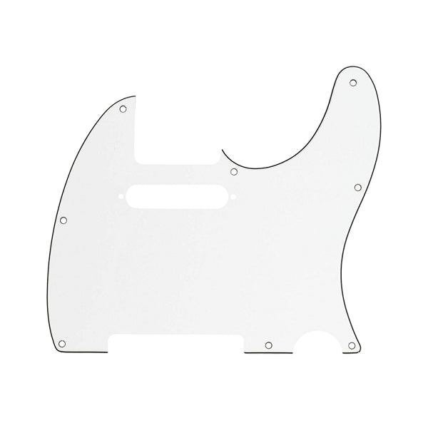 Fender Telecaster Scratchplate 8-Hole - Parchment