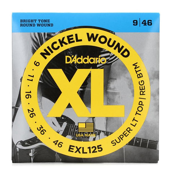 D'Addario EXL125 Electric Guitar Strings 9-46