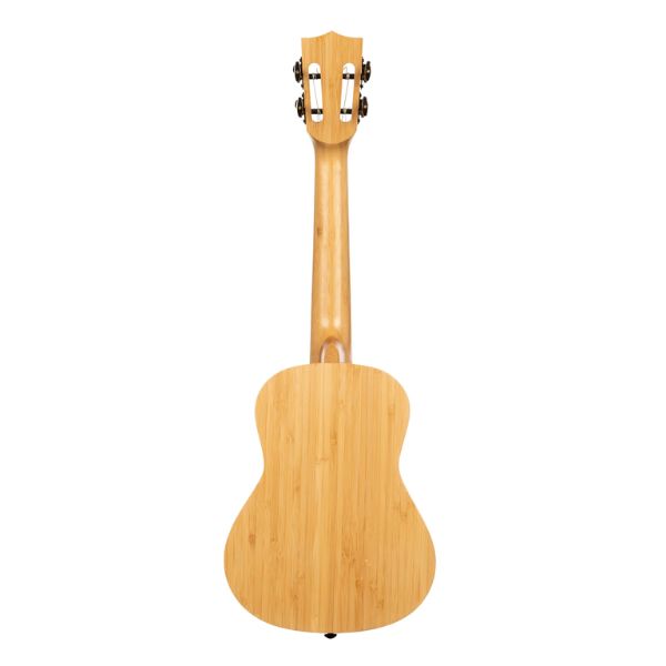 Kala Bamboo All Solid Concert Ukulele (Back)